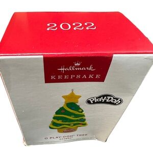 2022 Hallmark Keepsake Play-Doh Christmas Tree Ornament